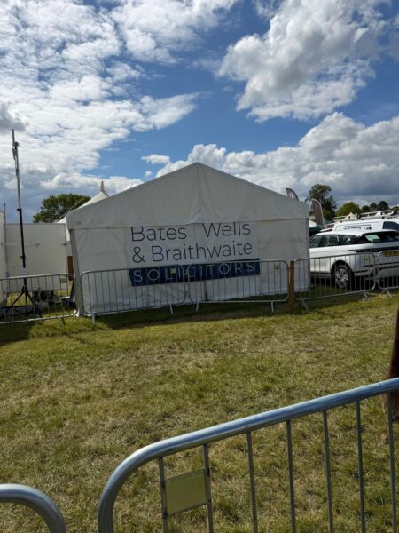 Bates Wells and Braithwaite stand at the Hadleigh Show.